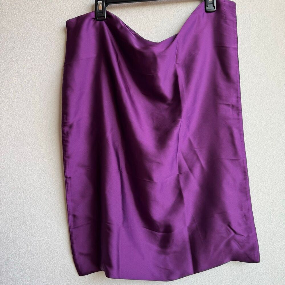 INSSL Home Fibre Mulberry Silk Pillow Case Hair Anti Aging Deep Purple 20 x 26